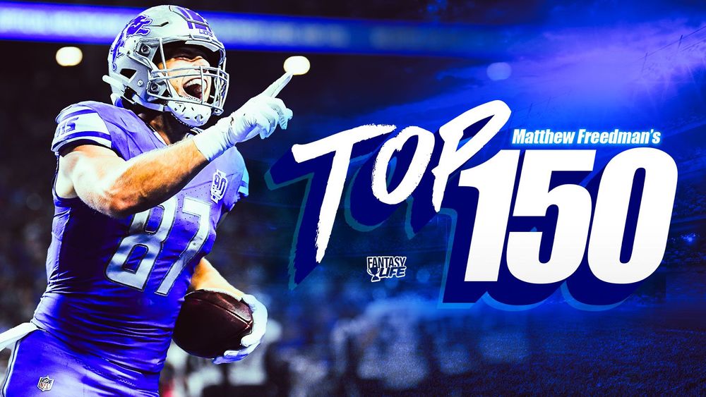 Fantasy Football Rankings: Matthew Freedman's Way-Too-Early Top 150 for 2024.