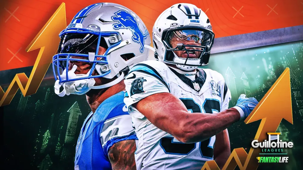 Running Backs More Valuable in Guillotine Leagues: David Montgomery And More