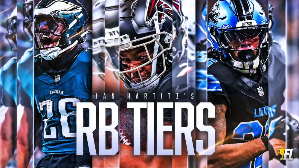 Running Back Tiers For 2025 Fantasy Football: Bijan Robinson Leads The Way At RB1
