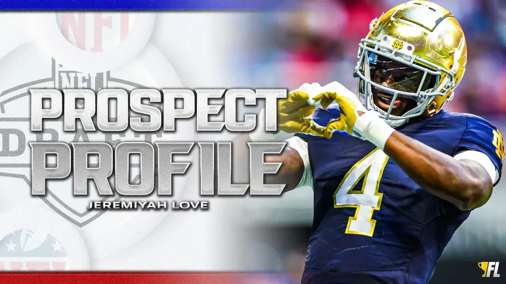 Jeremiyah Love NFL Draft Scouting Report: Hot, Nasty, Badass Speed