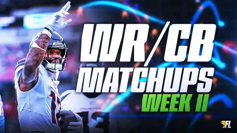 Week 11 WR/CB Matchups: Nico Collins is a Prime Target
