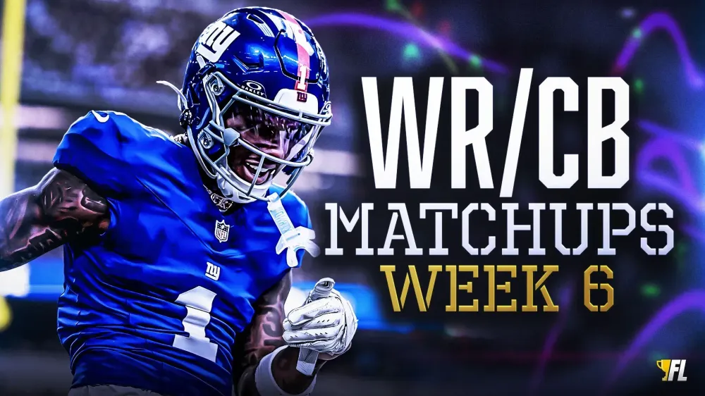 Week 6 WR/CB Matchups For Fantasy Football: Malik Nabers Set It & Forget It