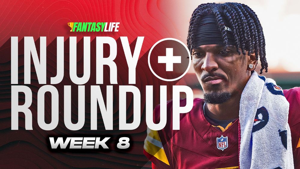 Fantasy Football Injury Roundup Week 8: Jayden Daniels Watch