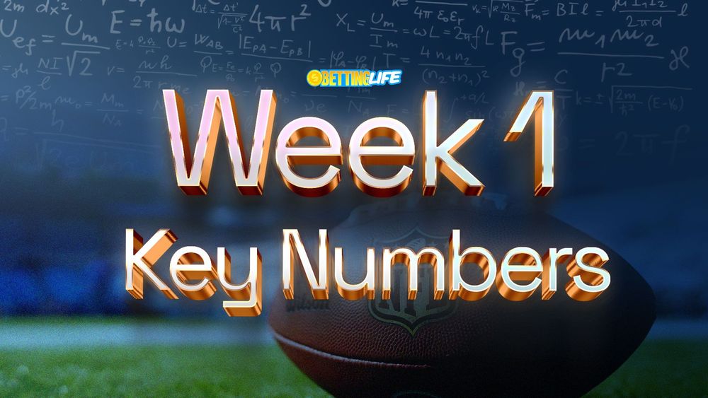NFL Week 1 Betting Strategy. Identifying Key Numbers.
