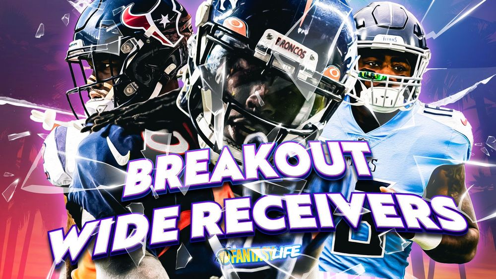 Fantasy Football's Breakout WRs for 2023.