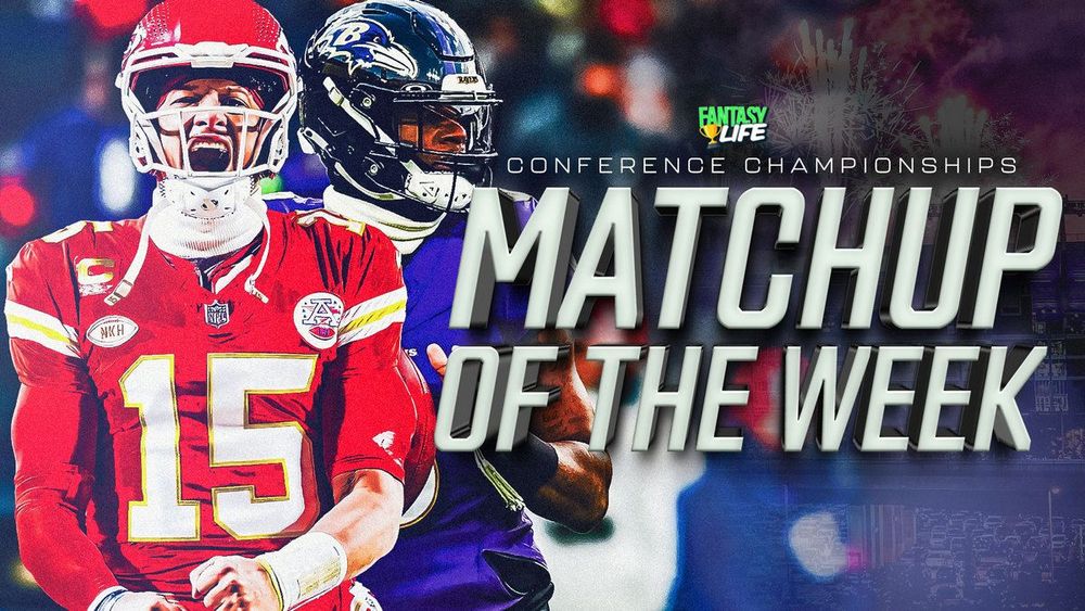 Conference Championships Matchup of the Week. Chiefs @ Ravens Breakdown.