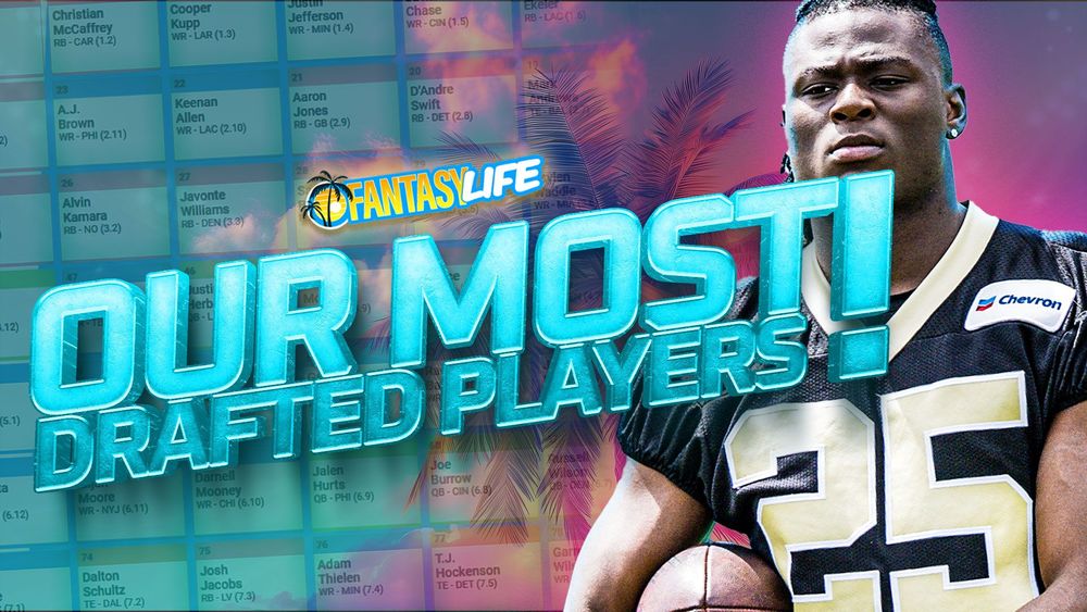 Fantasy Life's Most Drafted Players in Best Ball