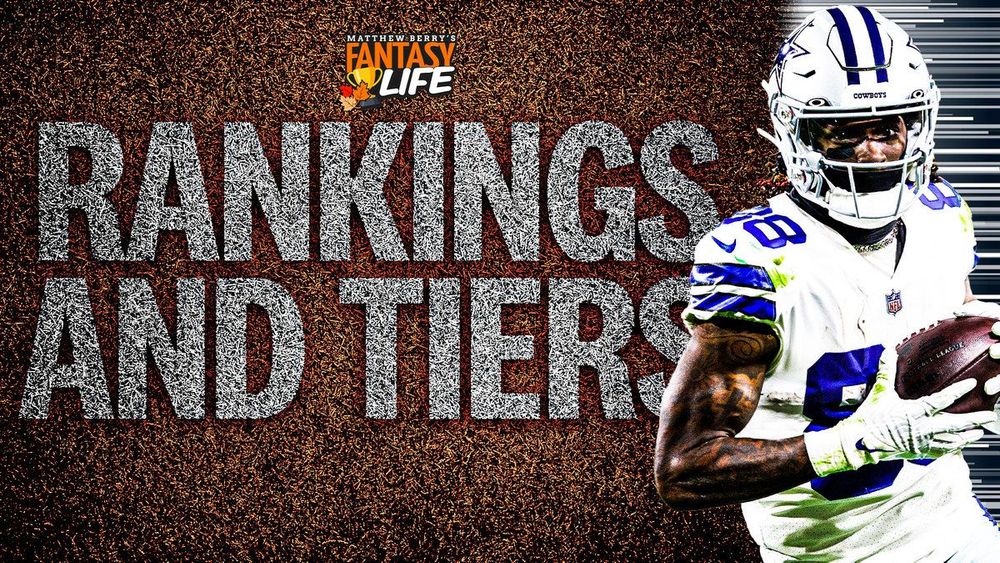 Fantasy Football Rankings & Tiers. Week 12
