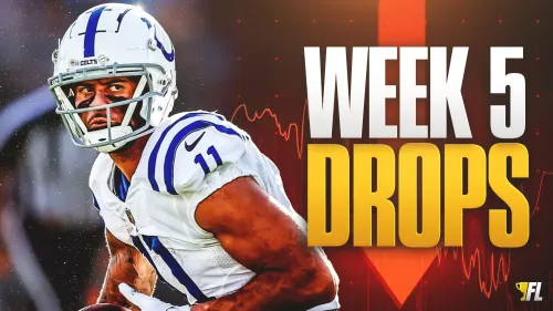 Week 5 Players to Drop in Fantasy Football: Time to Move on from Michael Pittman