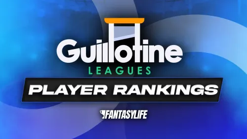 Guillotine League Rankings for 2026 Fantasy Football