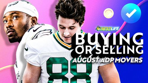Buying or Selling? Biggest Fantasy Football ADP Movers in August.