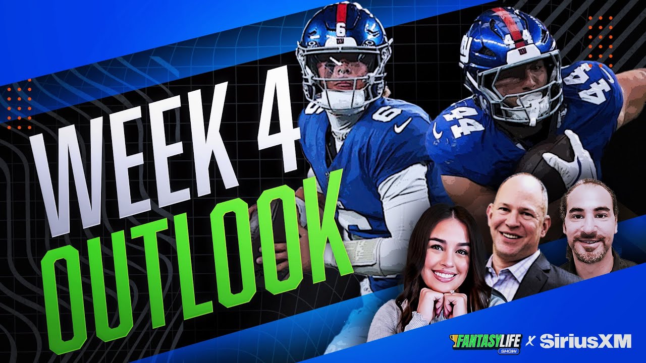 Matthew Berry’s Week 4 Outlook for 2025 Fantasy Football
